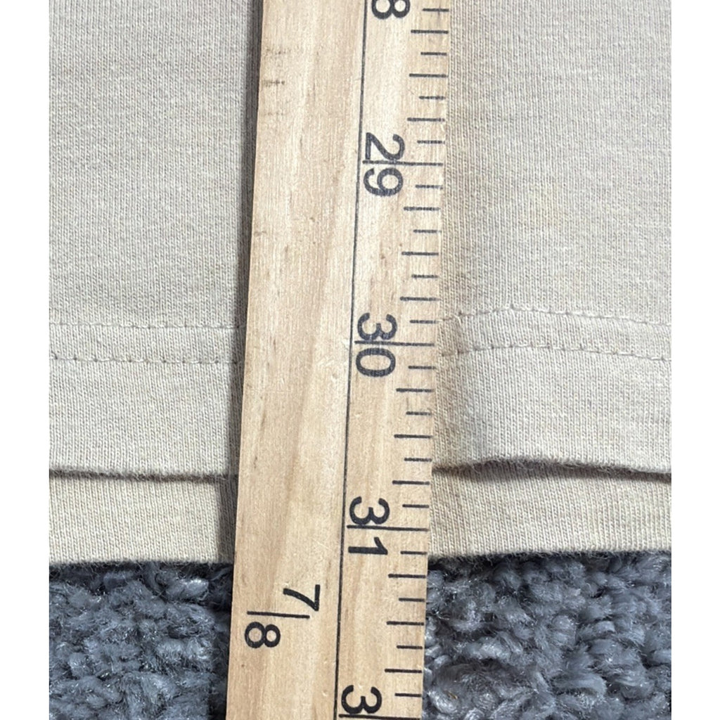 Vintage Y2K AVIREX Heavyweight T-Shirt Mens XXL Cream