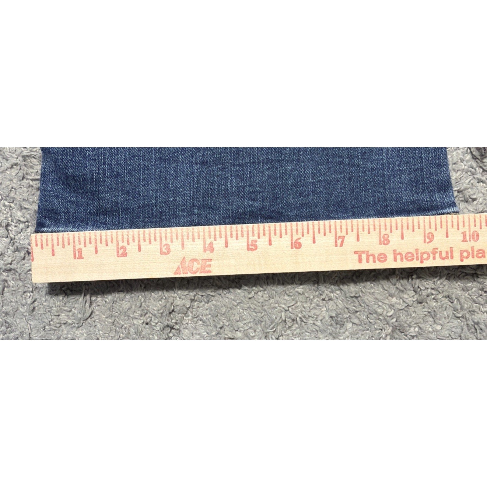 Eddie Bauer Jeans Women's Size 16 Curvy Bootcut Antique Blue Stretch Denim
