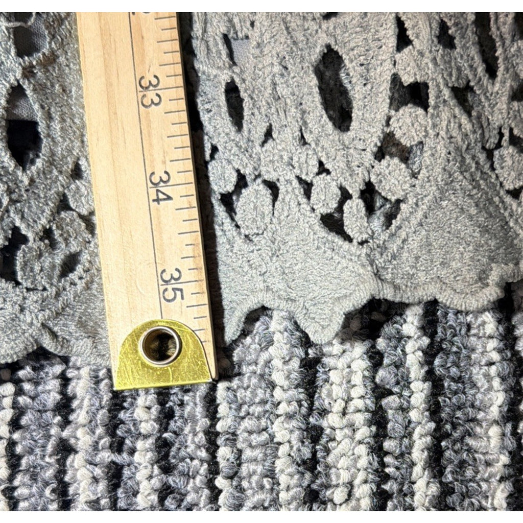 Altar'd State Gray Grey Lace Dress Size Medium - Beautiful!