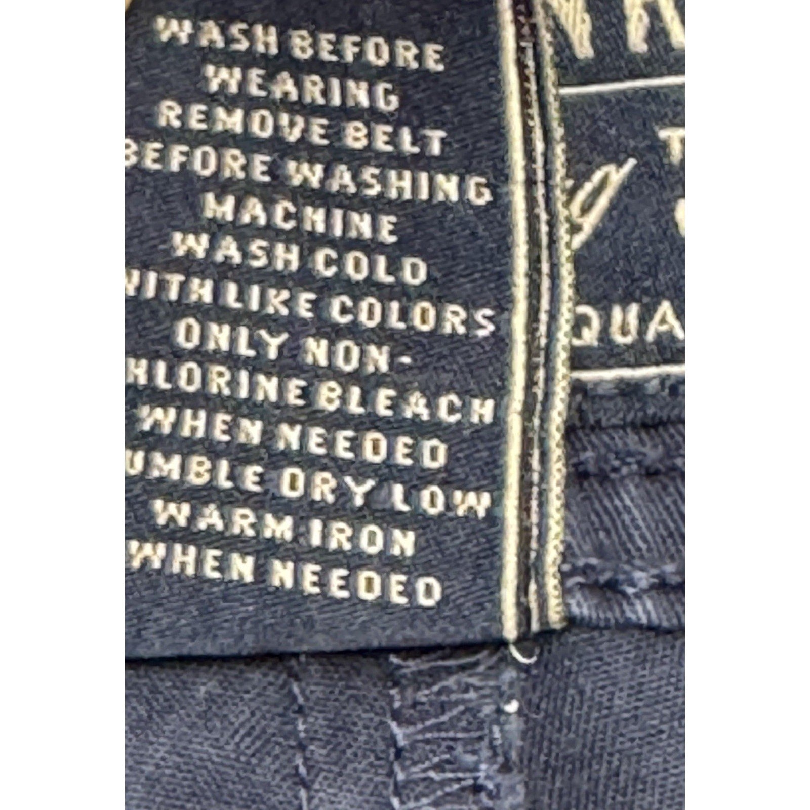 American Rag Slim Fit Navy BlueShorts Men's Size 31 Chino 100% Cotton