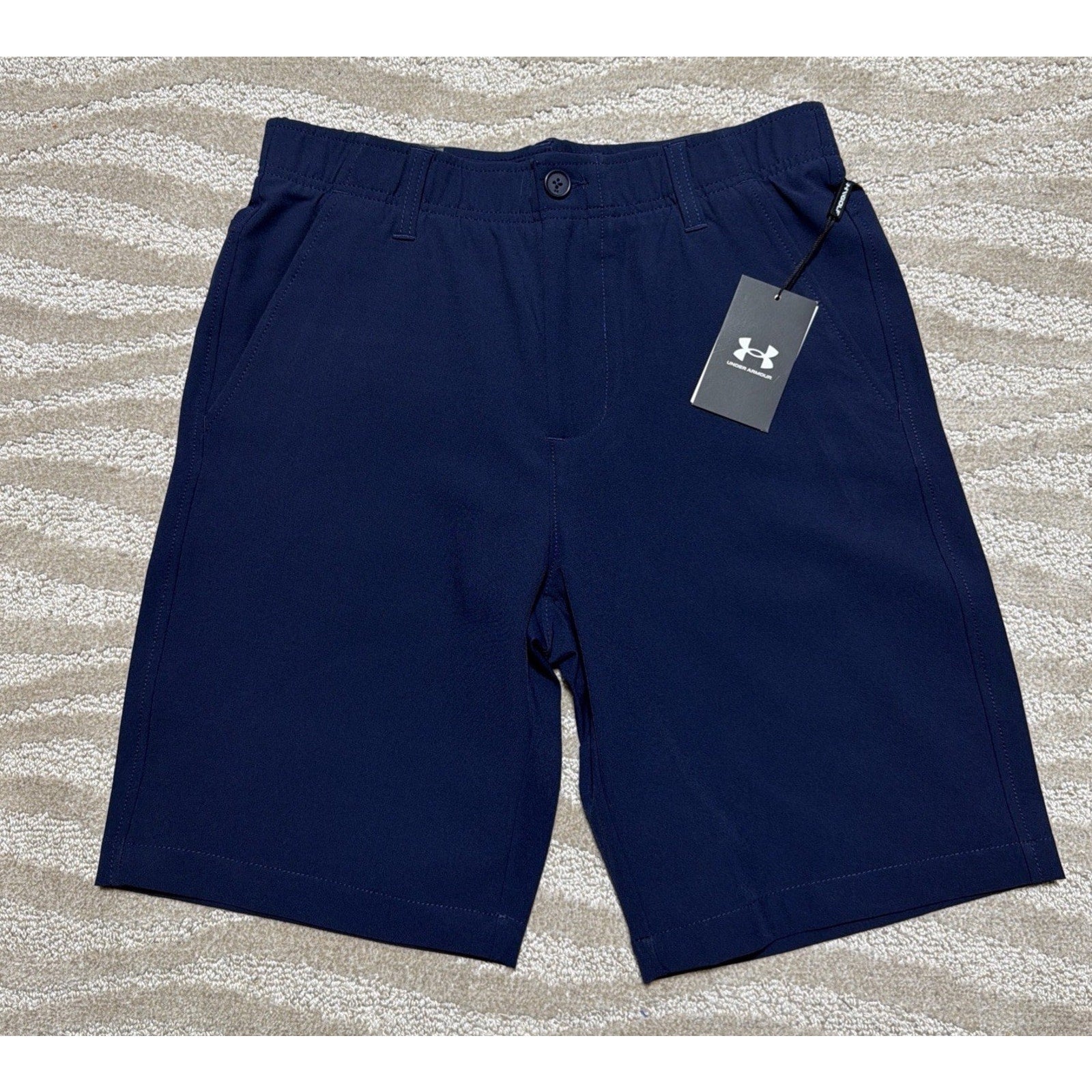 Under Armour Golf Shorts Mens 30 Blue UA Drive Performance 10" Inseam 1364409