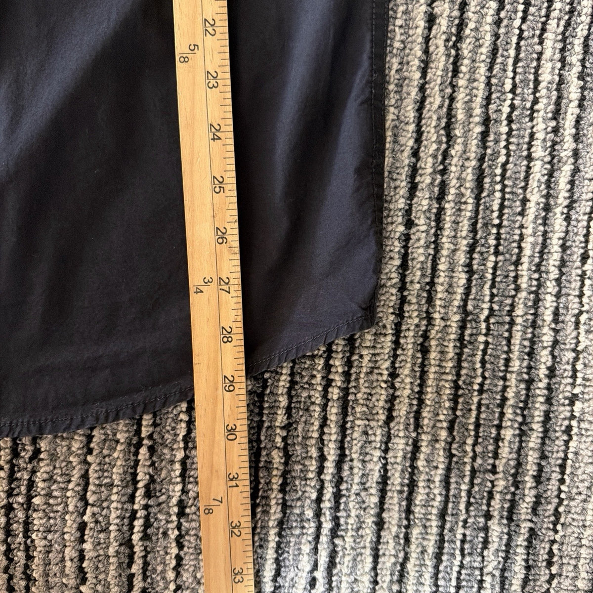 Mens Apt 9 XL Utility Button Up Short Sleeve Shirt Black