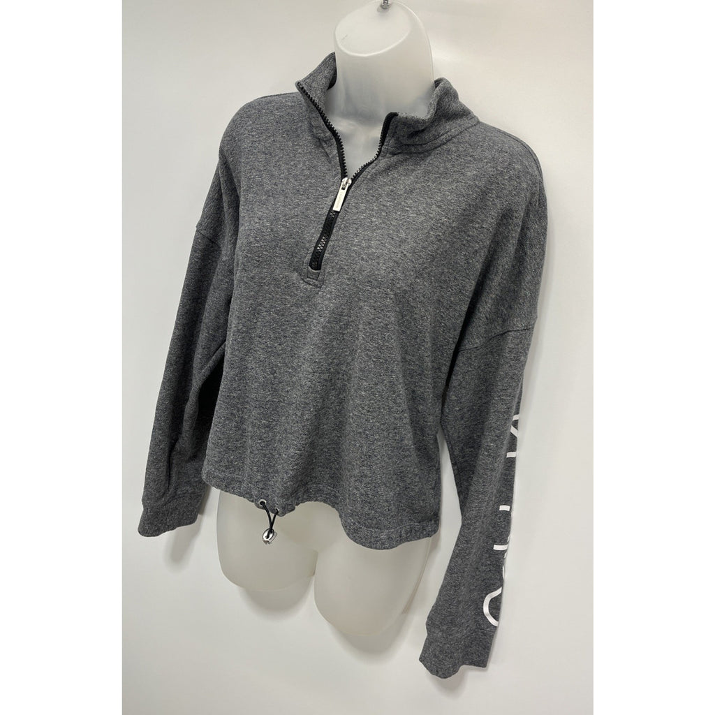 Calvin Klein Women's Gray Sweater Adjustable Waist String size XL
