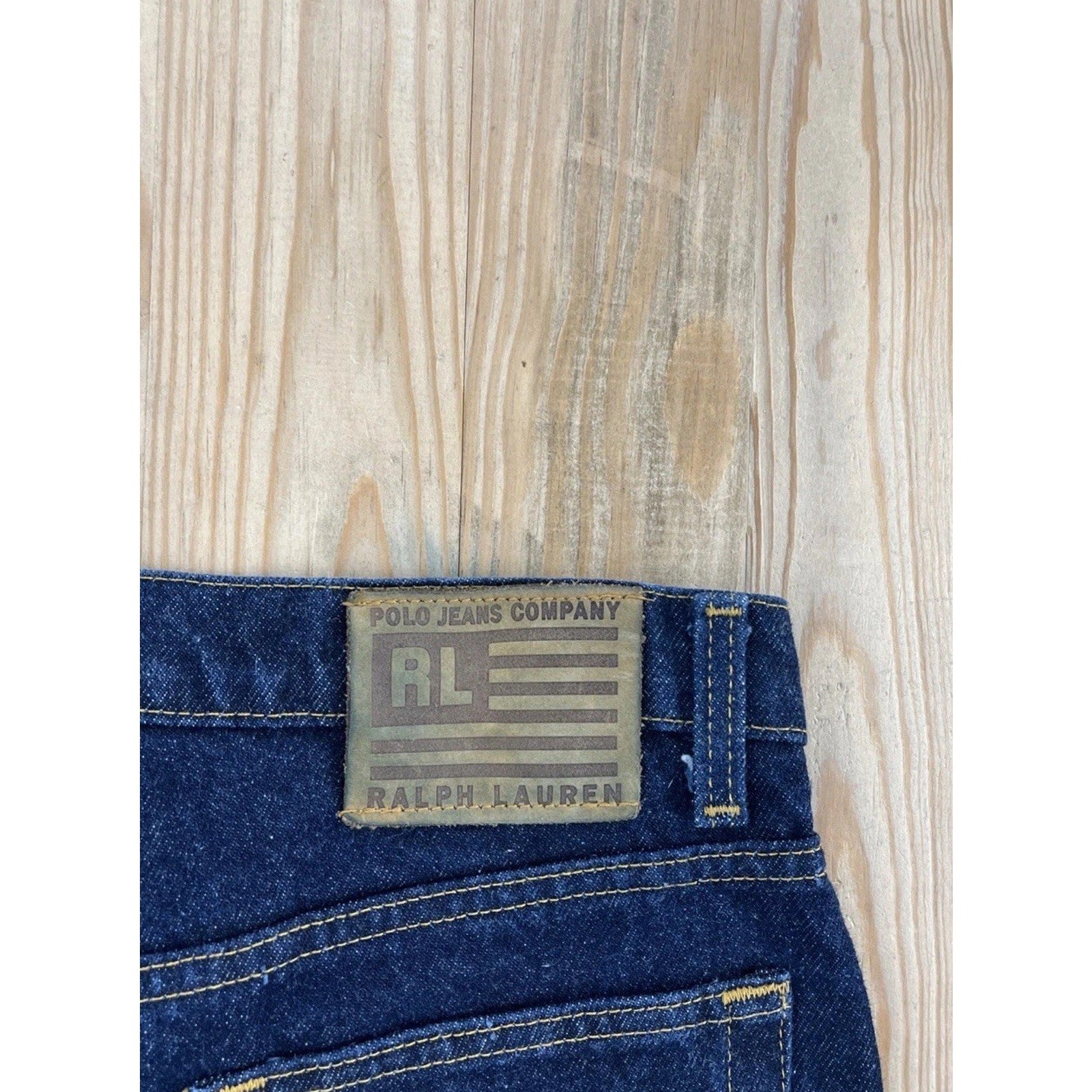 Polo Ralph Lauren 67 Bootcut Womens 6X31 Dark Wash Casual 5 Pocket Denim Jeans
