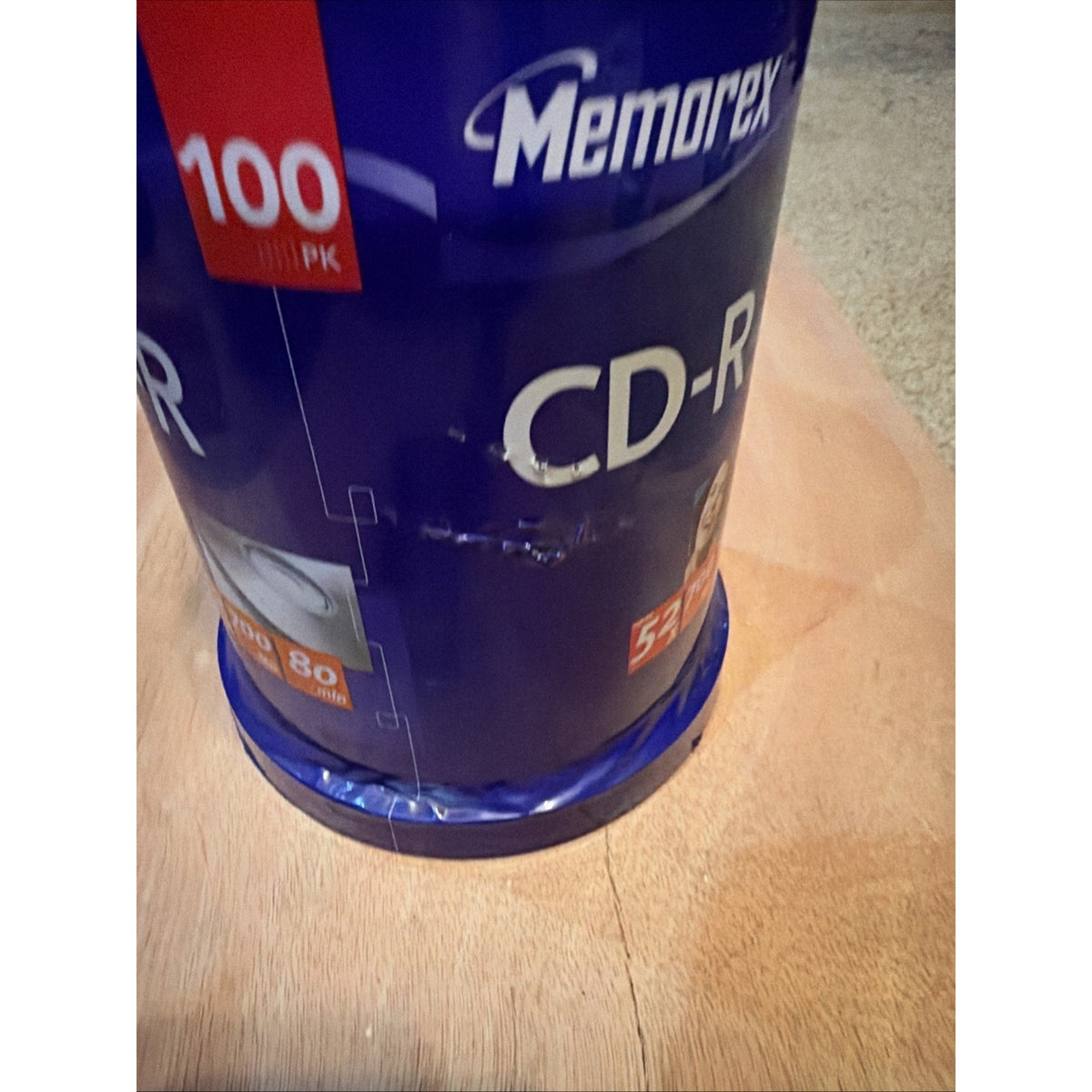 Memorex CD-R 100 Pack - New