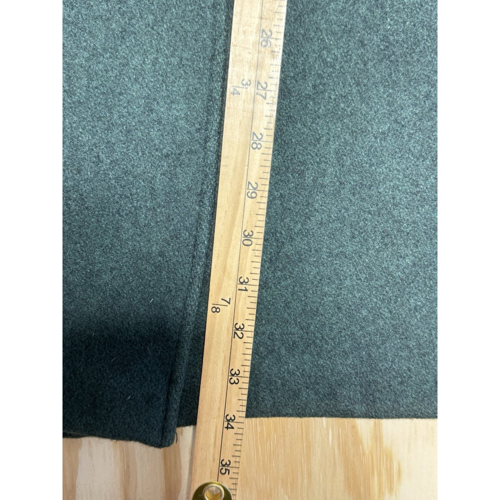 Vintage Donnybrook Wool Coat Green Oversized Blazer USA Gold Button