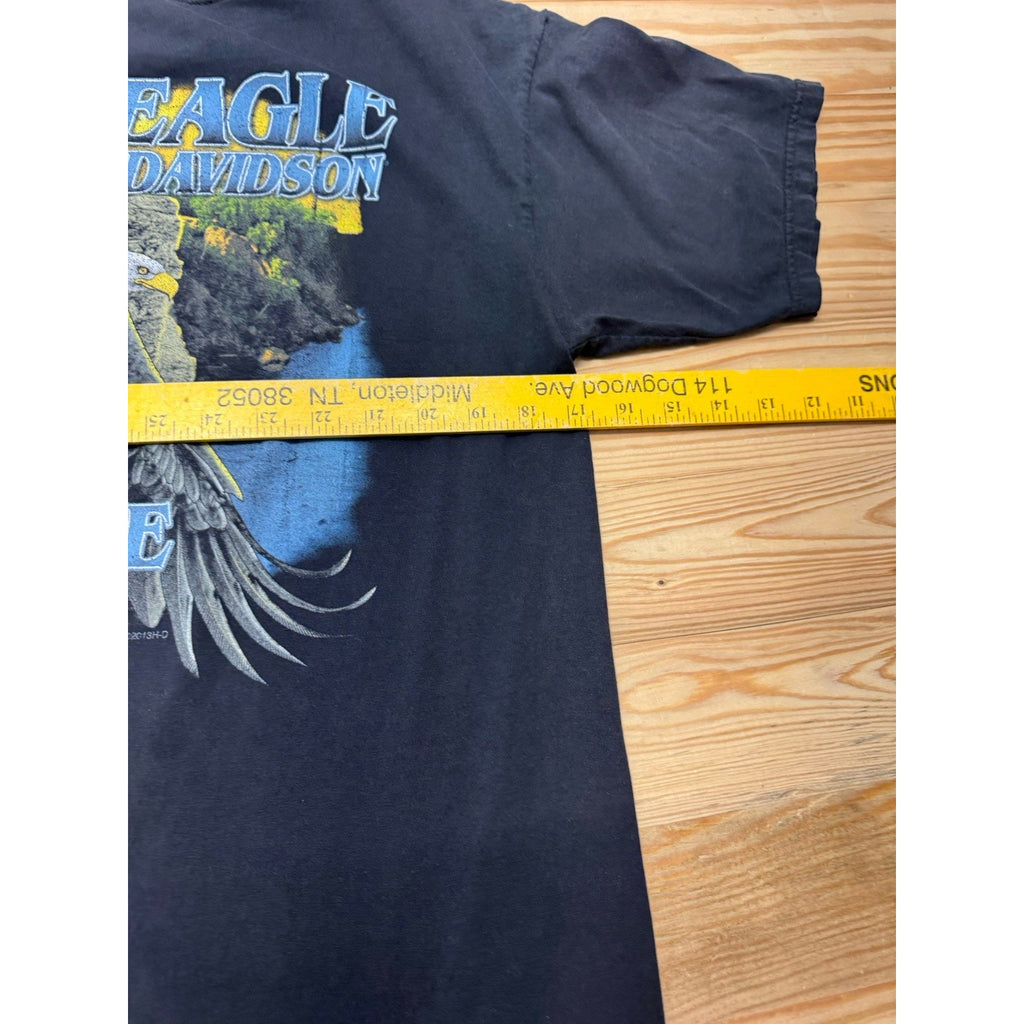 Bald Eagle Harley-Davidson Marquette, MI Black T-Shirt Men’s Size Medium