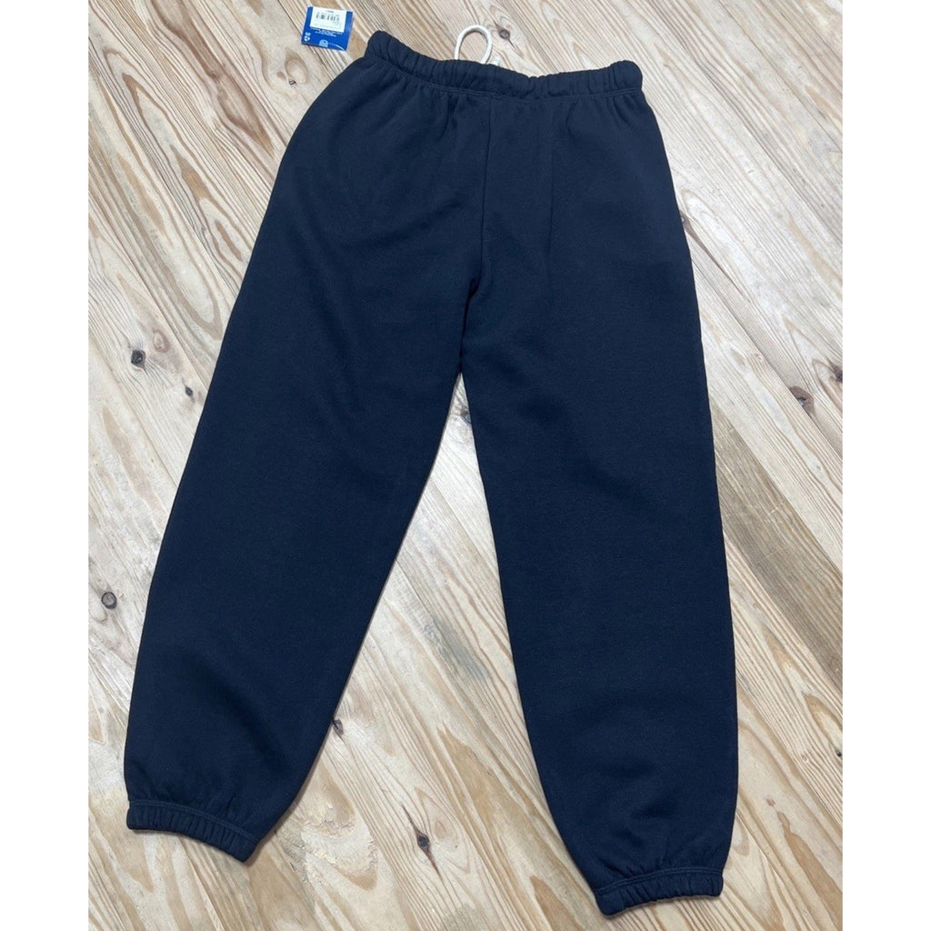 NWT Arizona Jean Co Black Fleece Joggers Drawstring Waist - Size Small