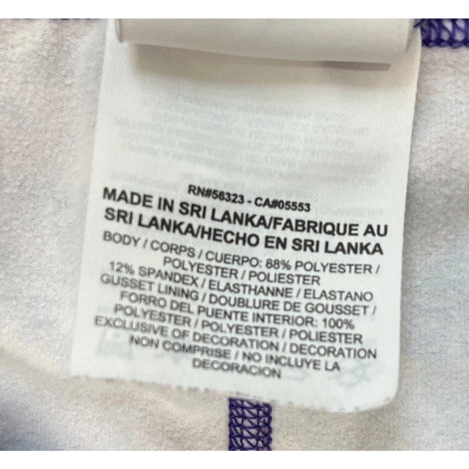 Nike Pro Dri-Fit Size Large Purple Red Geometric Gym Yoga Full Length Leggings