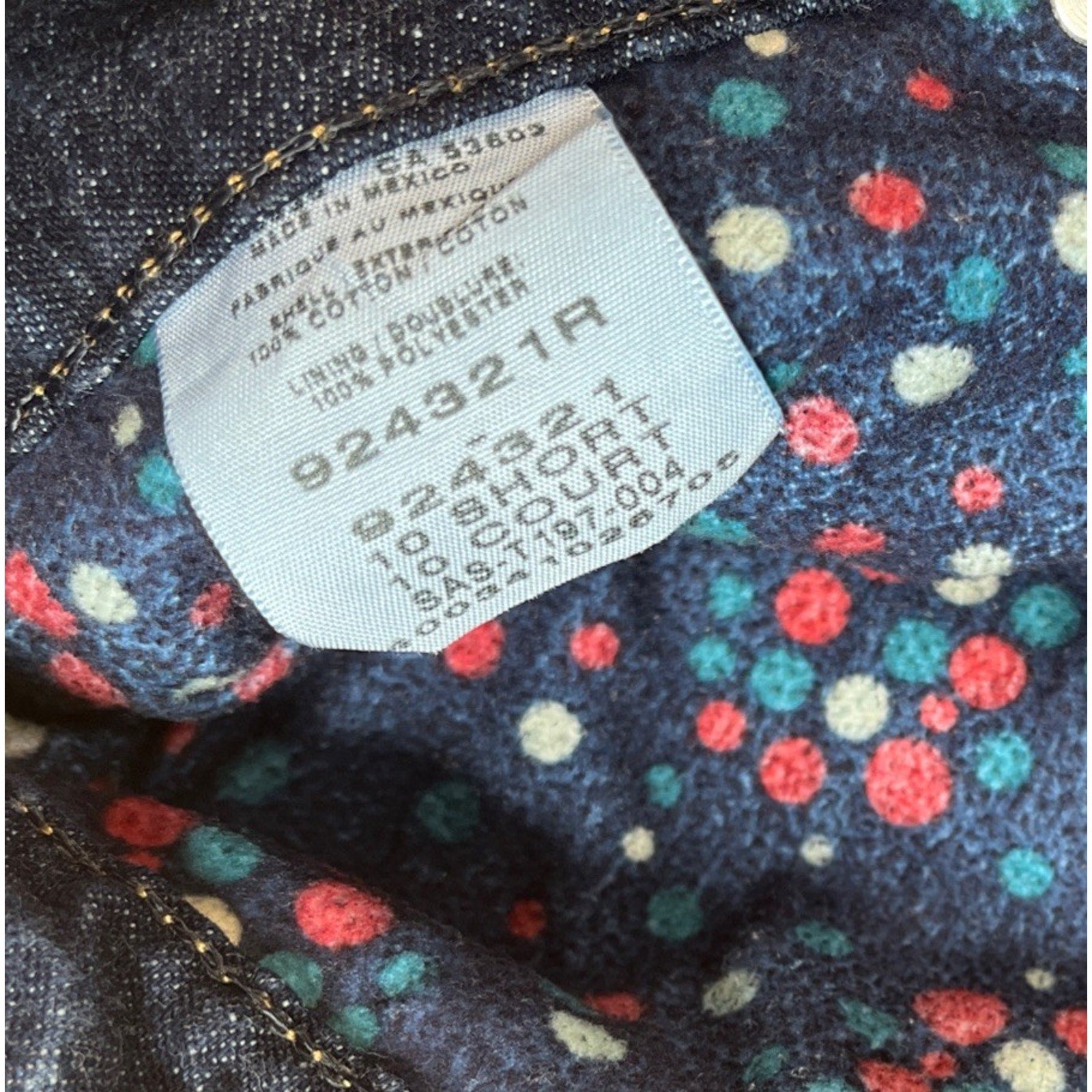 Cabela’s Casual Womens Blue Jean Flannel Lined Denim Size 10 Short 30x30