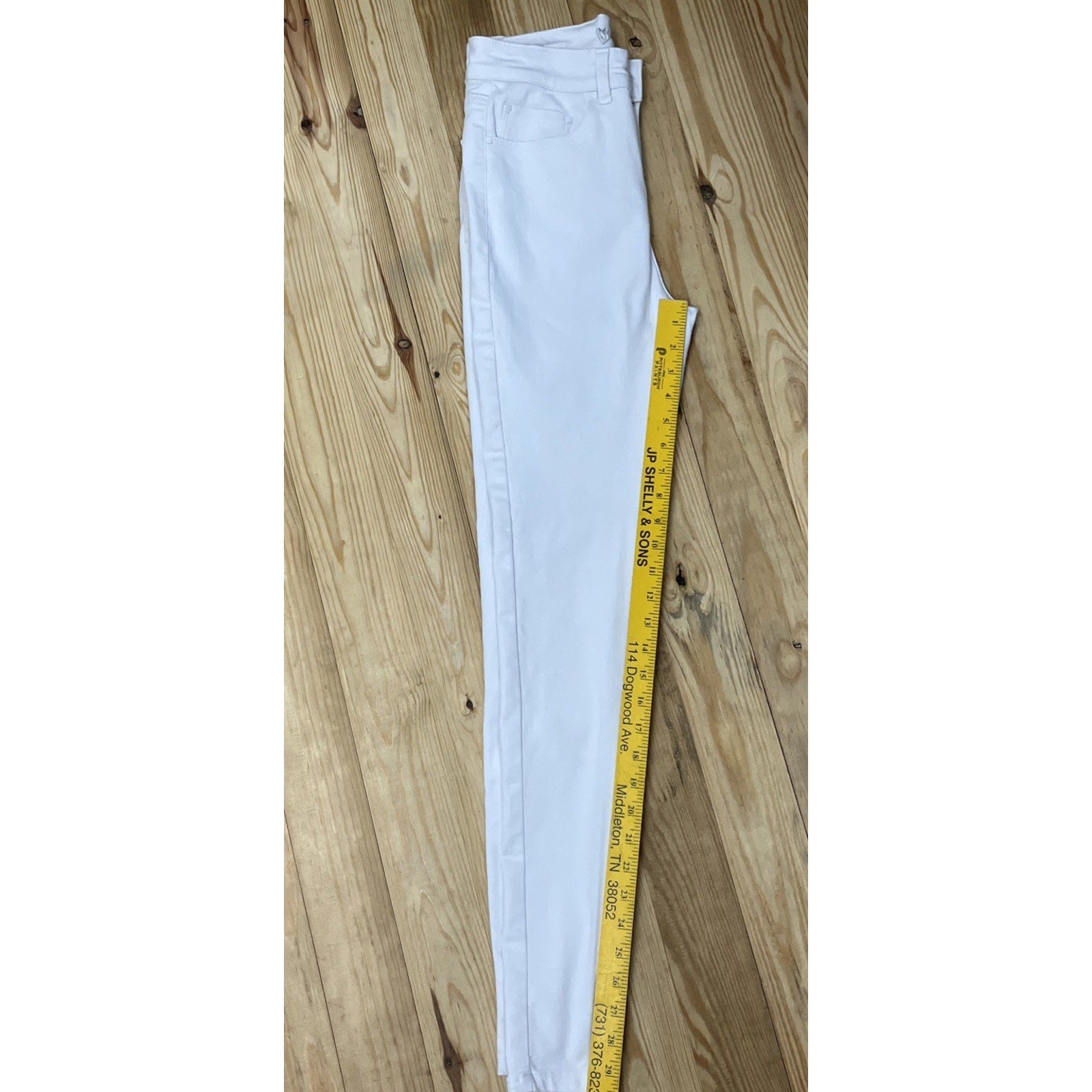 Blue Age Demin Collection Women's High Rise Lifting Jeans White Size US:3