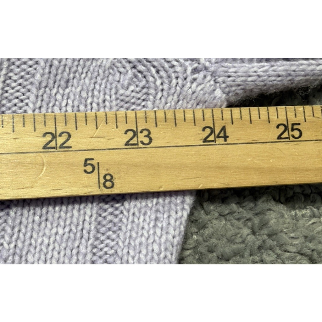 Banana Republic Cable Knit Sweater Womens Size Large Rayon Super Soft Casual NWT