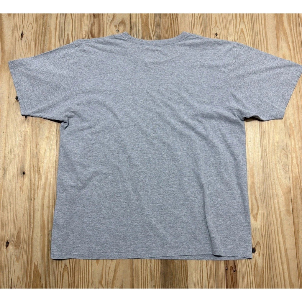 Adidas NCAA Texas A&M Gray Cotton Tee Gray/Maroon Size Extra Large