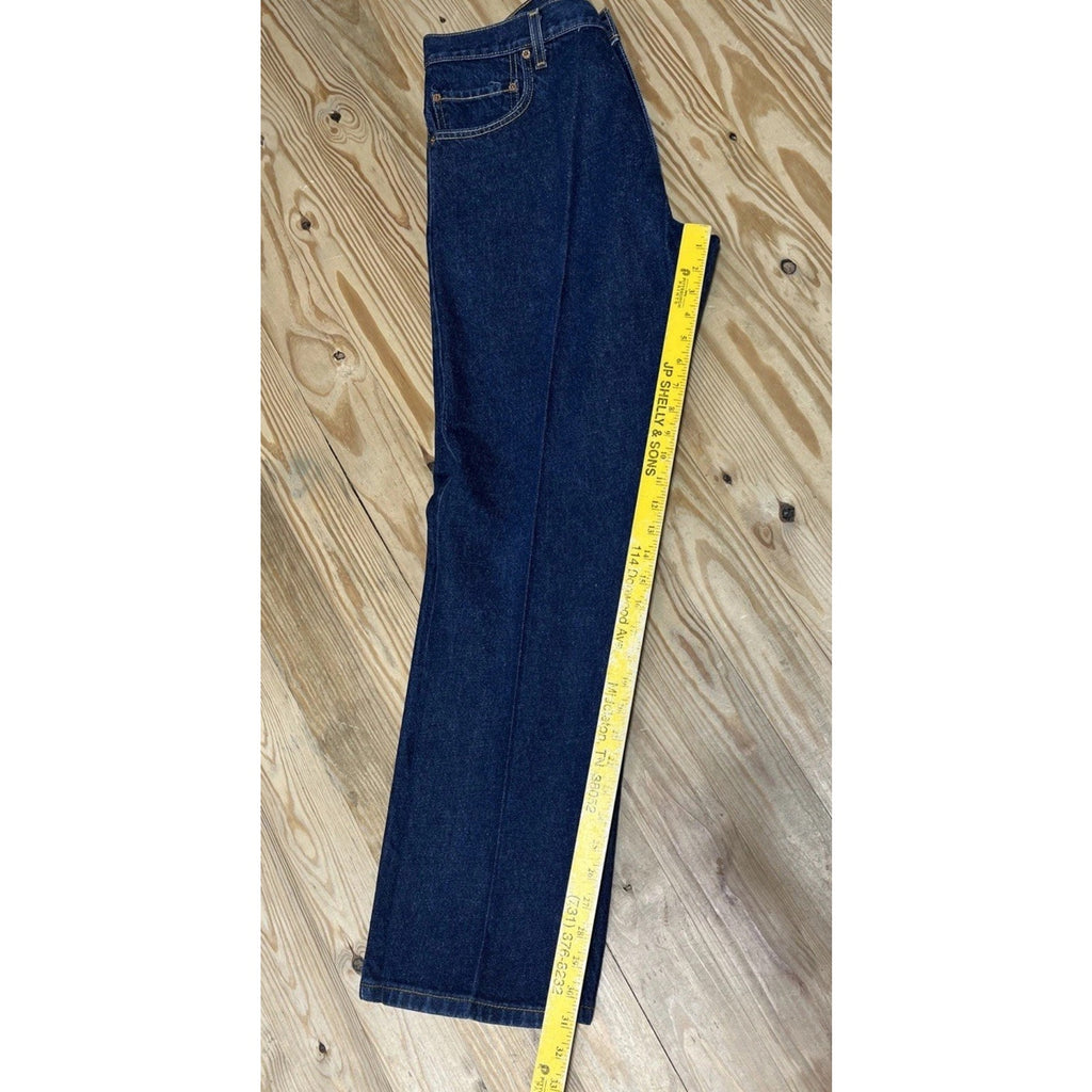 Vintage Levi's 517 Bootcut Jeans Men's Size 36x30 Dark Wash