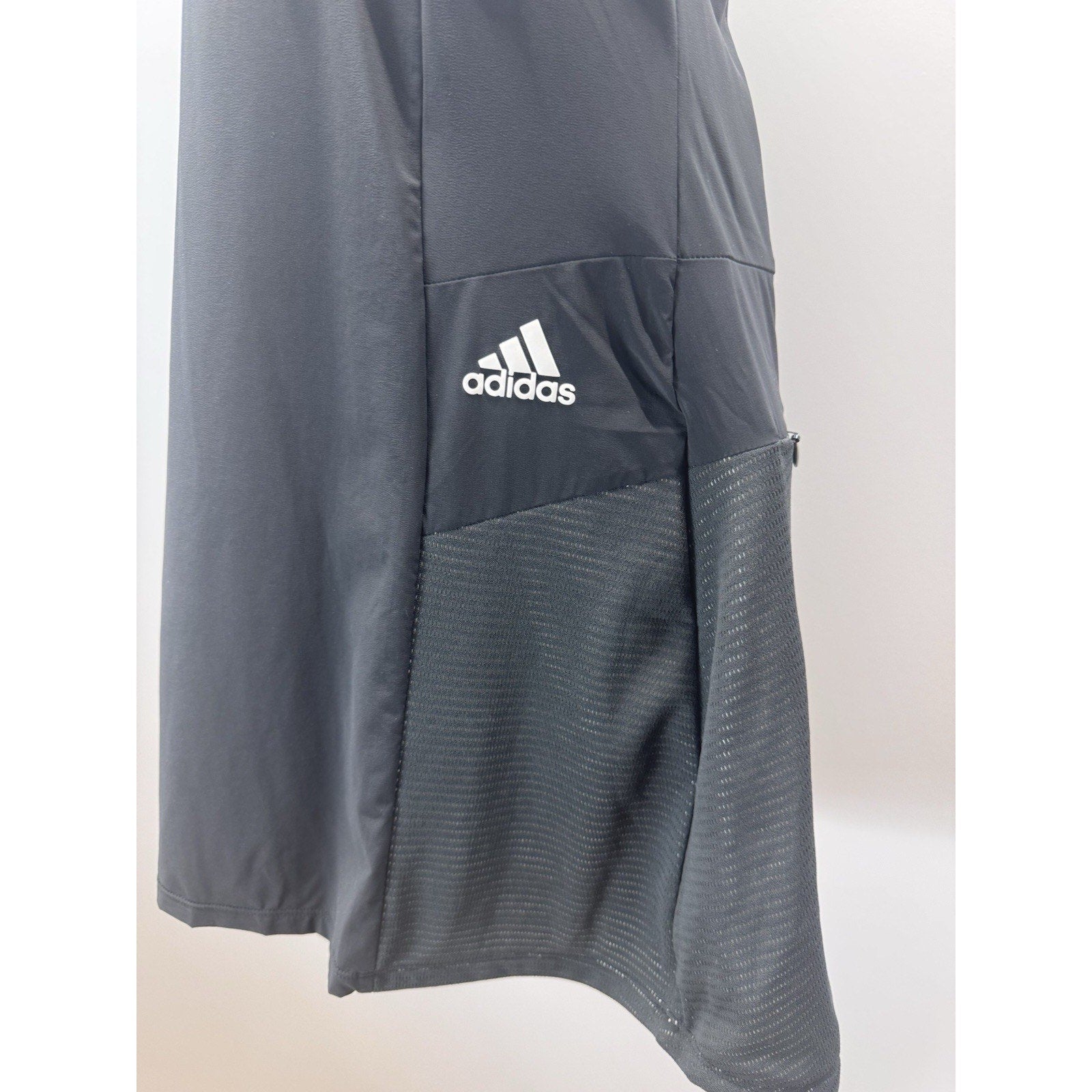Adidas Sport HEAT.RDY Golf V-Neck Racerback Dress Womens Small Black