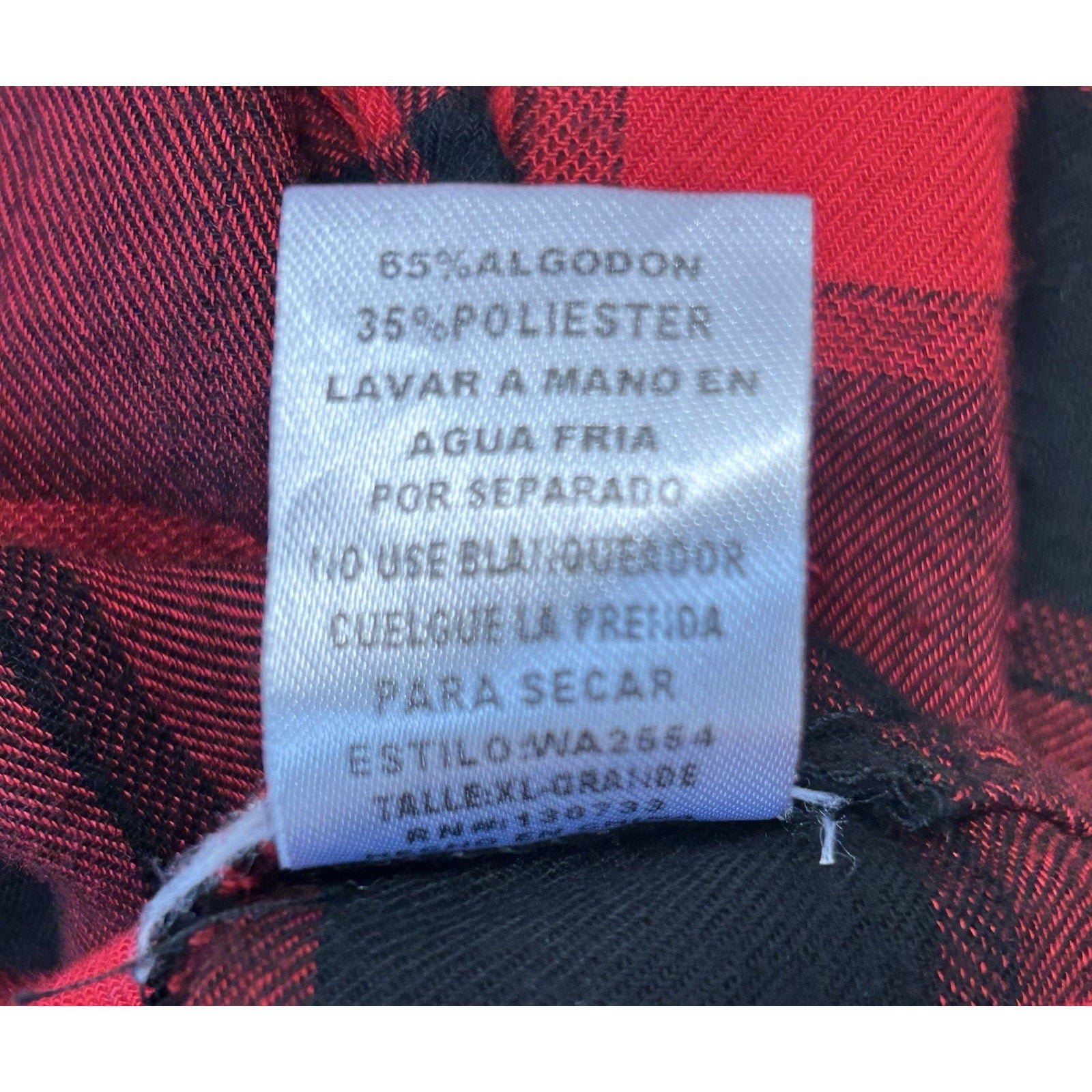 Umgee Medium Carmen Buffalo Plaid Half Button Tunic XL