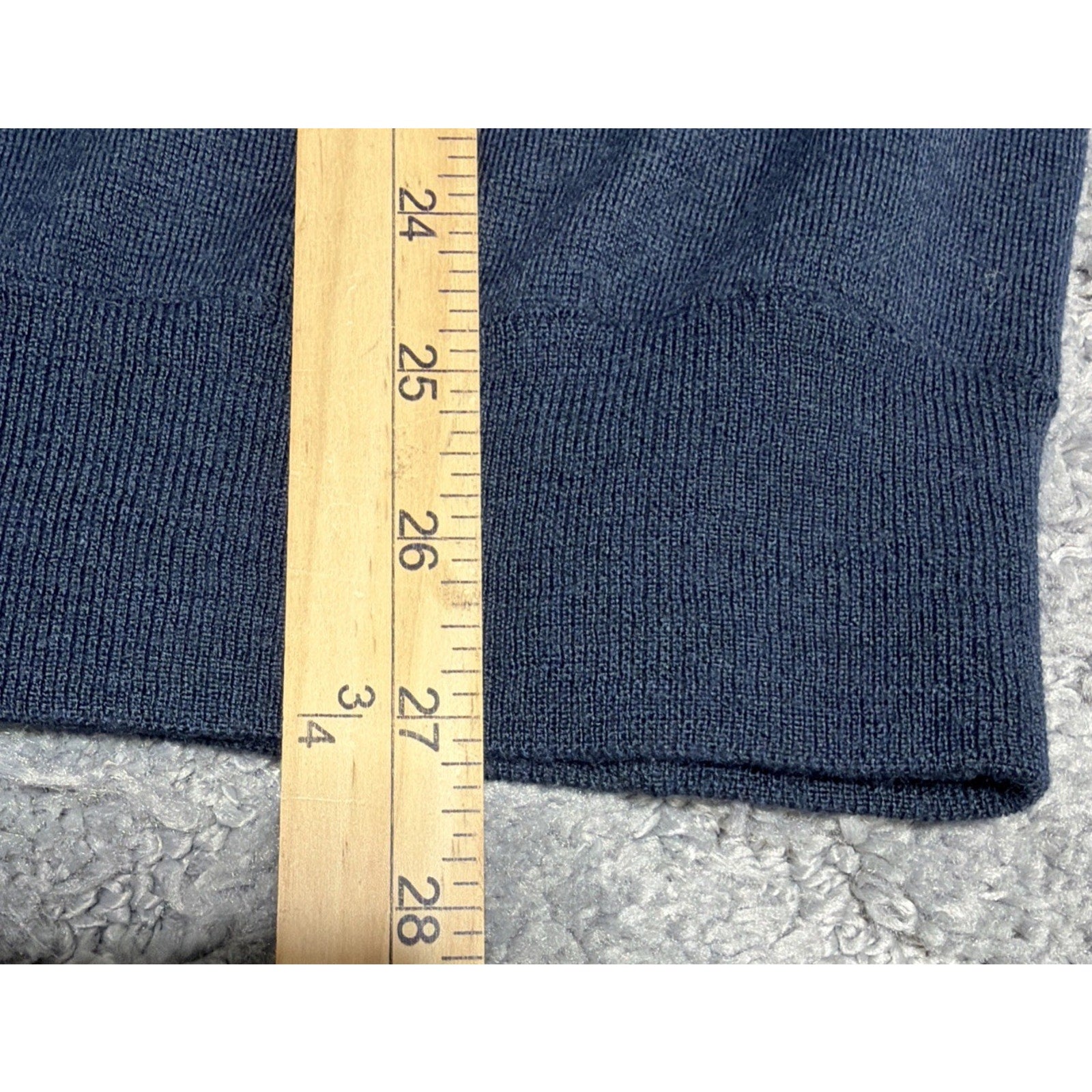 Good Man Brand Extrafine Merino Classic Goodie Sweatshirt Navy Blue Large