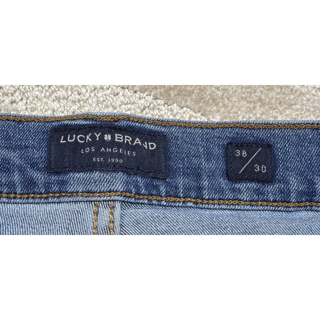 LUCKY BRAND Men's Blue Denim 410 Athletic Slim Jeans SZ 38x30