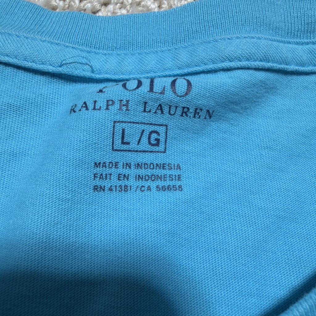 Polo Ralph Lauren Blue Shirt Mens Large