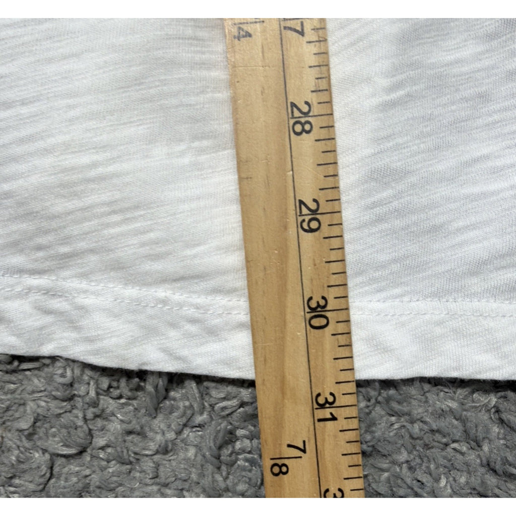 Peruvian Connection Womens Shirt L White Tunic Cotton Soft Capsule Casual