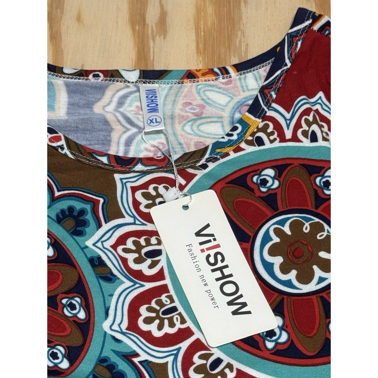 VIISHOW Women’s Short Sleeve Empire Maxi Dresses Long Dresses Pockets XL New