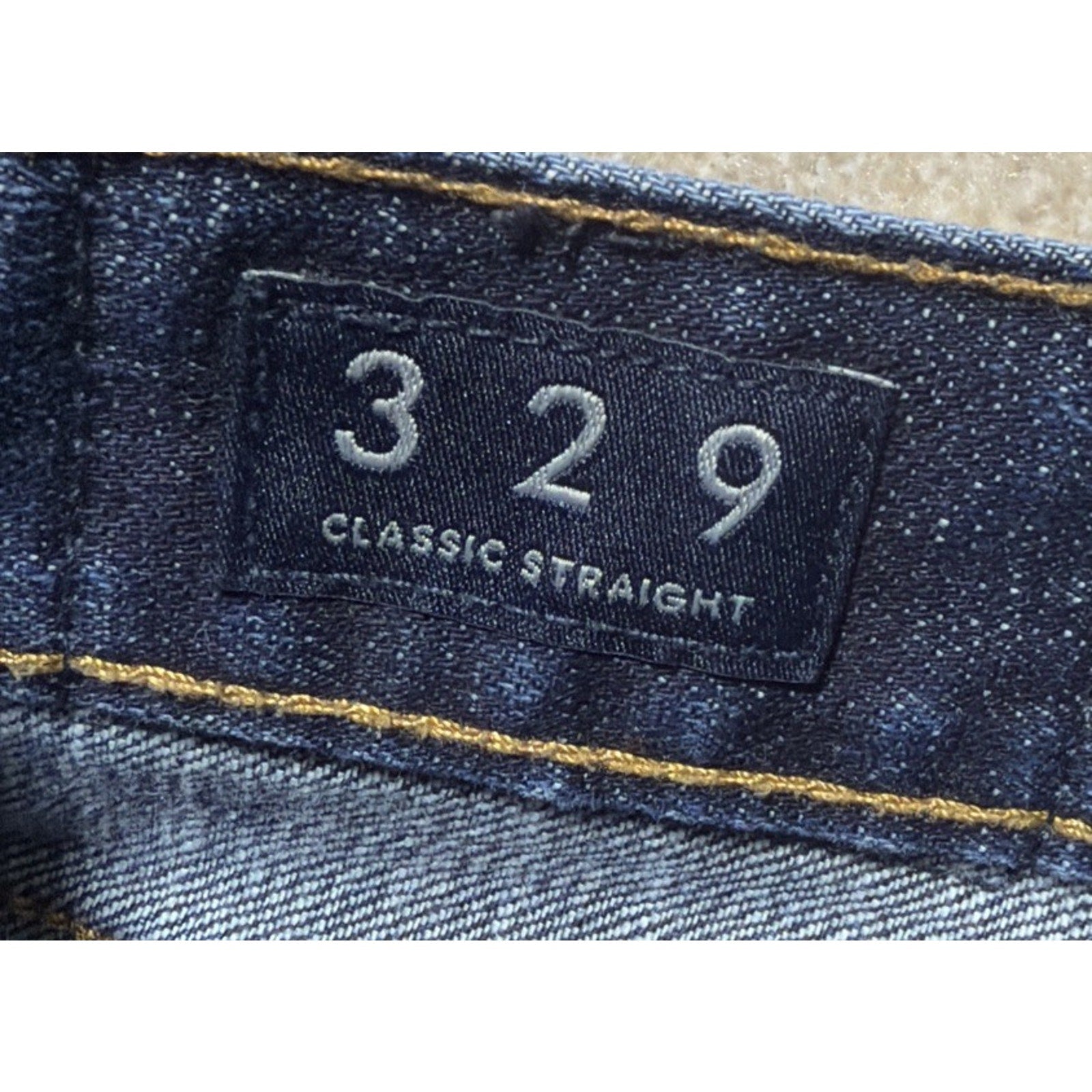 Lucky Brand 329 Classic Straight Dark Wash Jeans Men’s 40x34 Excellent
