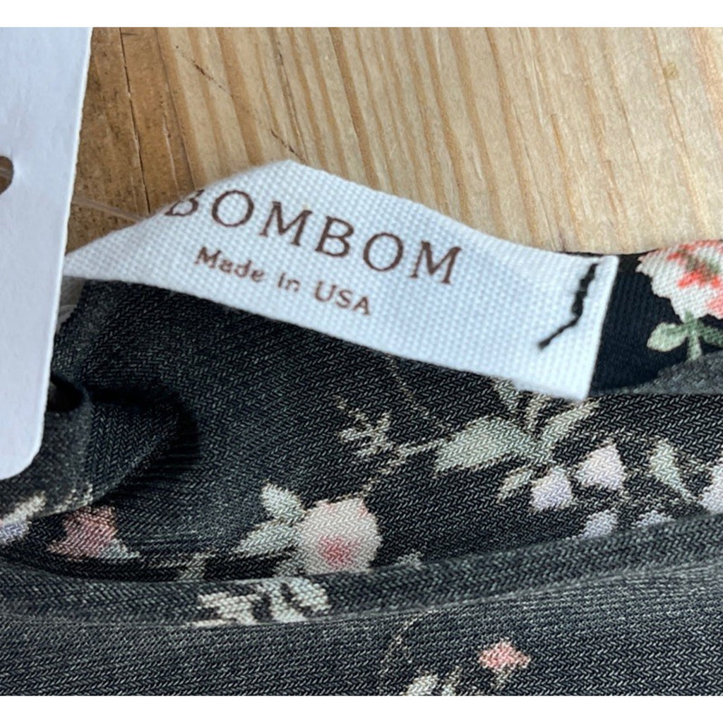 NWT Bombom Spring Fling Wrap Blouse Size Small