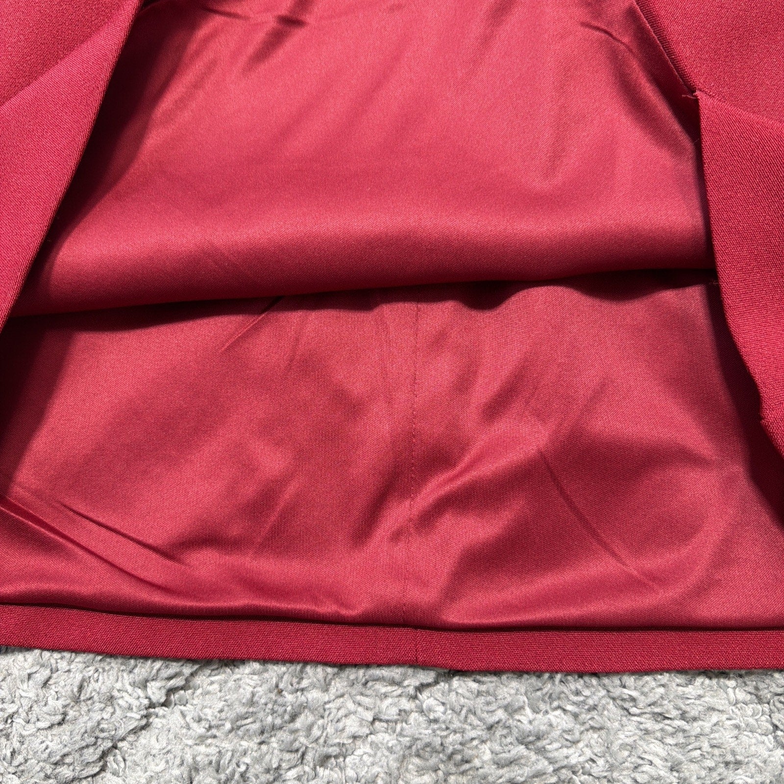 Express Womens Bodycon Red Short Sleeve Lined Dress Size 0