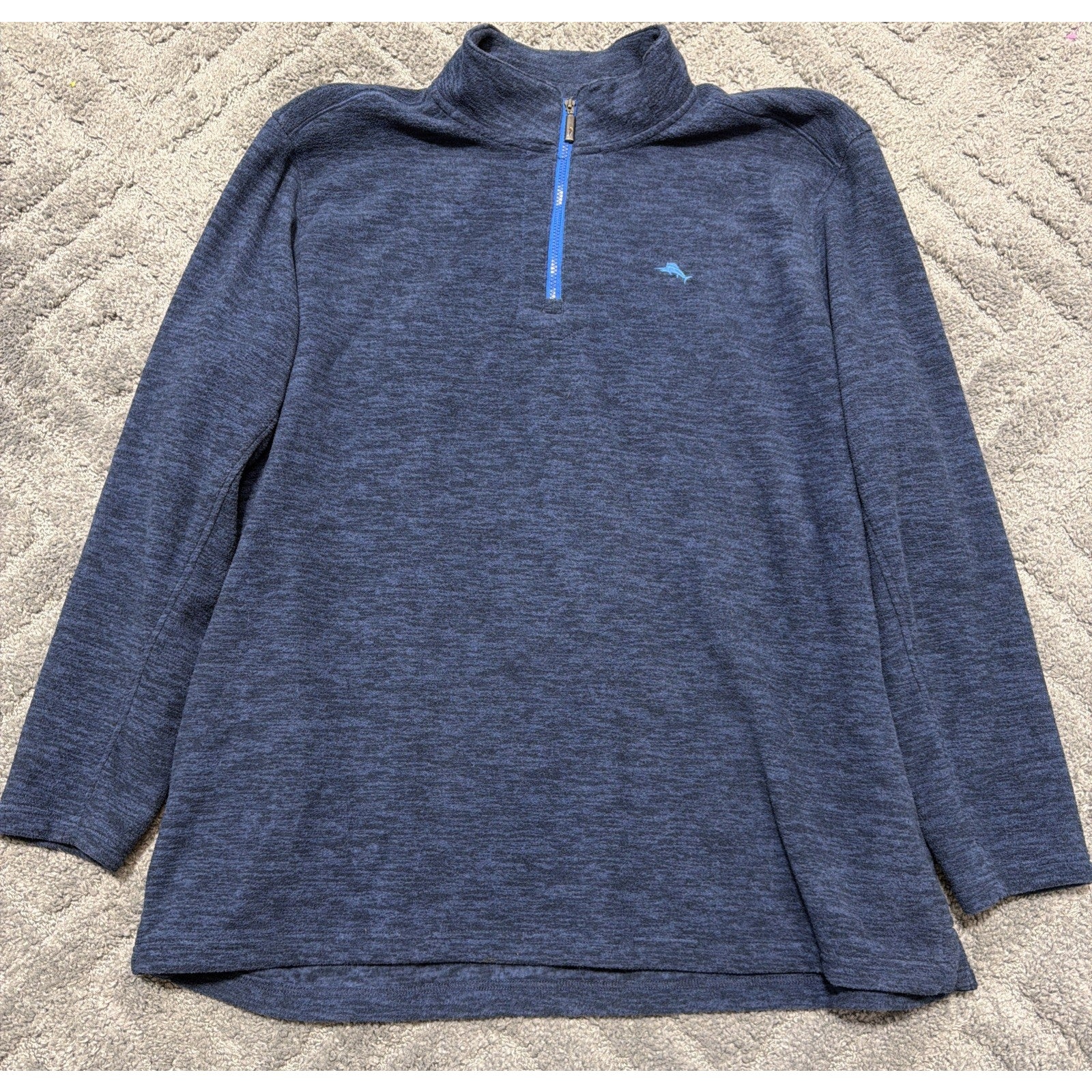 Tommy Bahama Big & Tall Cloud Peak Half-Zip Fleece Pullover 3XLT
