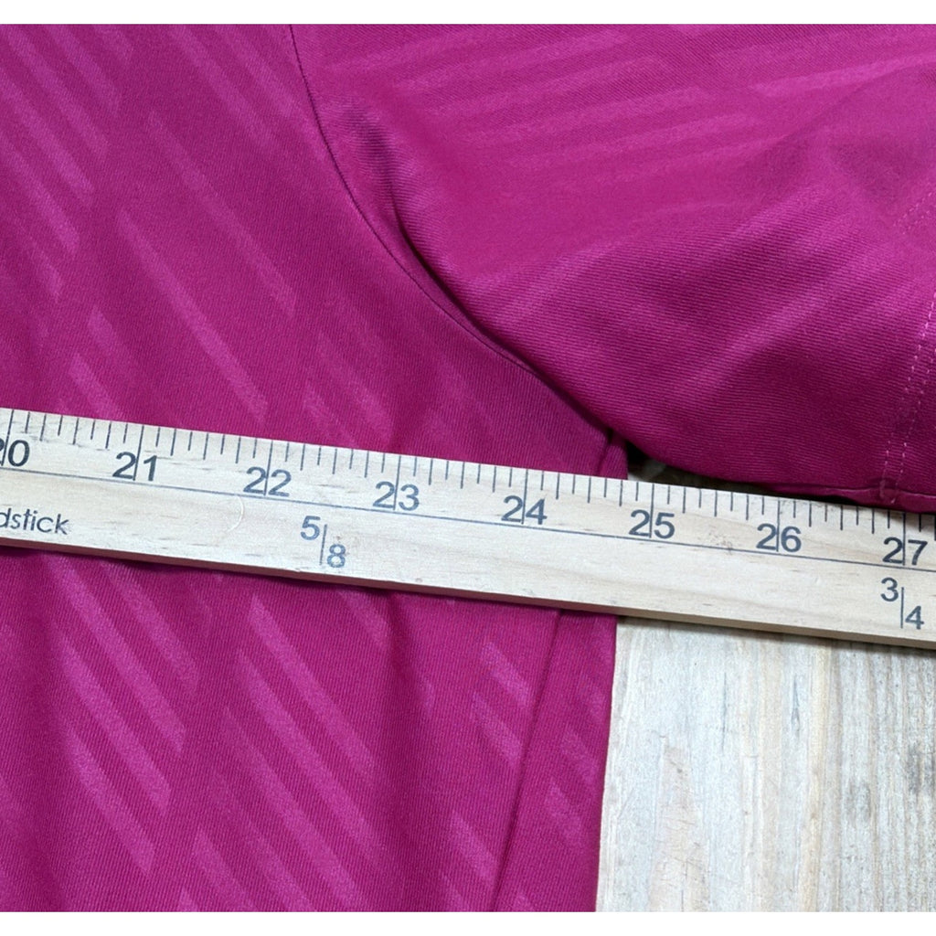 Nike Tour Performance Polo Golf Shirt Men XXL Pink Short Sleeve Pullover