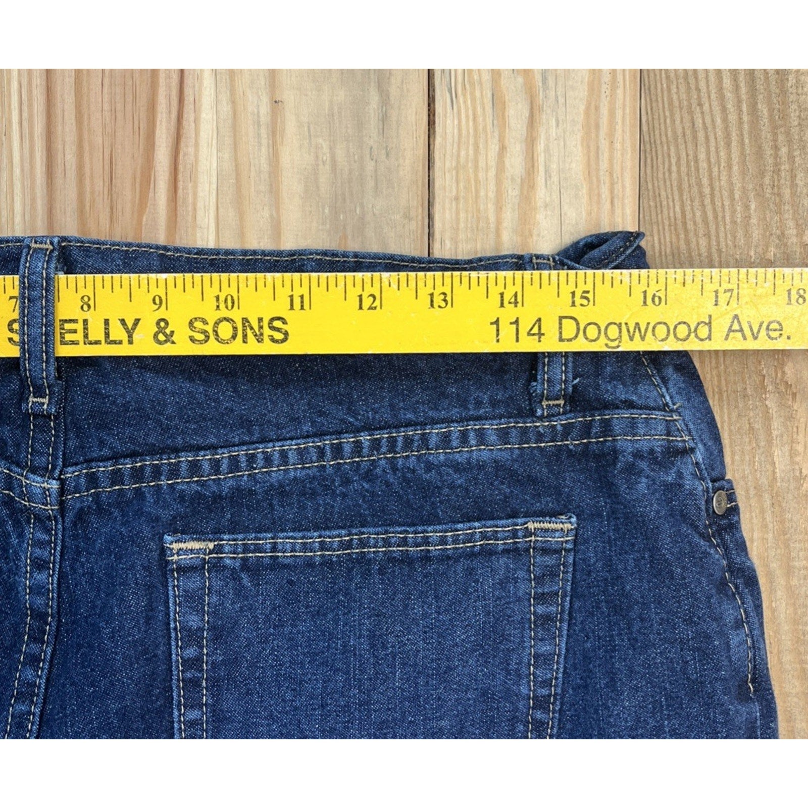 Cabela’s Casual Womens Blue Jean Flannel Lined Denim Size 10 Short 30x30