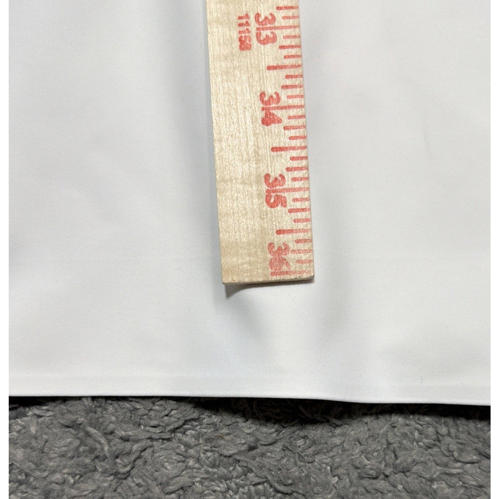 Athleta Levitate Dress White Plus 3X Athleisure Sporty Tennis Prep Pockets NWT