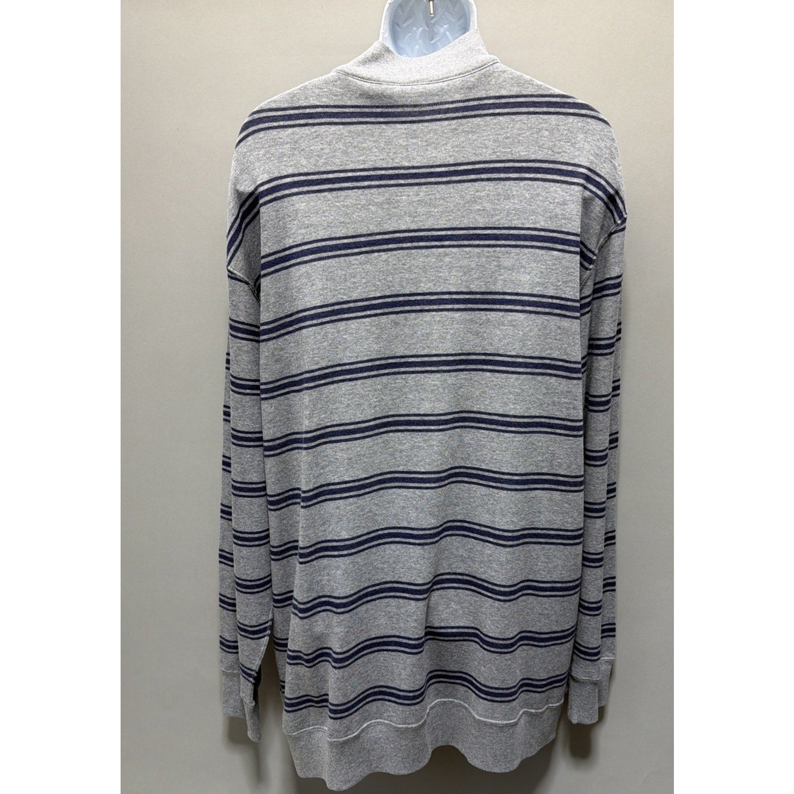 CHAPS Reversible Long Sleeve 1/4 Zip Pullover Shirt Men's Sizes 2XLT