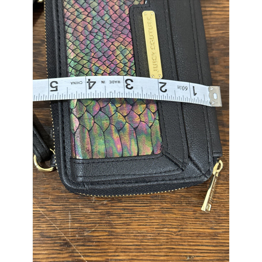 Juicy Couture Flirt Cross body Bag Crossbody Mermaid Shimmering Gold Tags