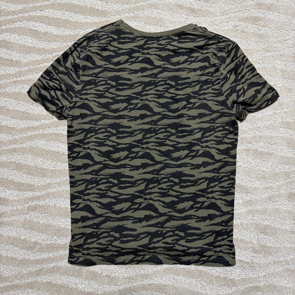 Express NYC Camo T Shirt Cotton Size Large
