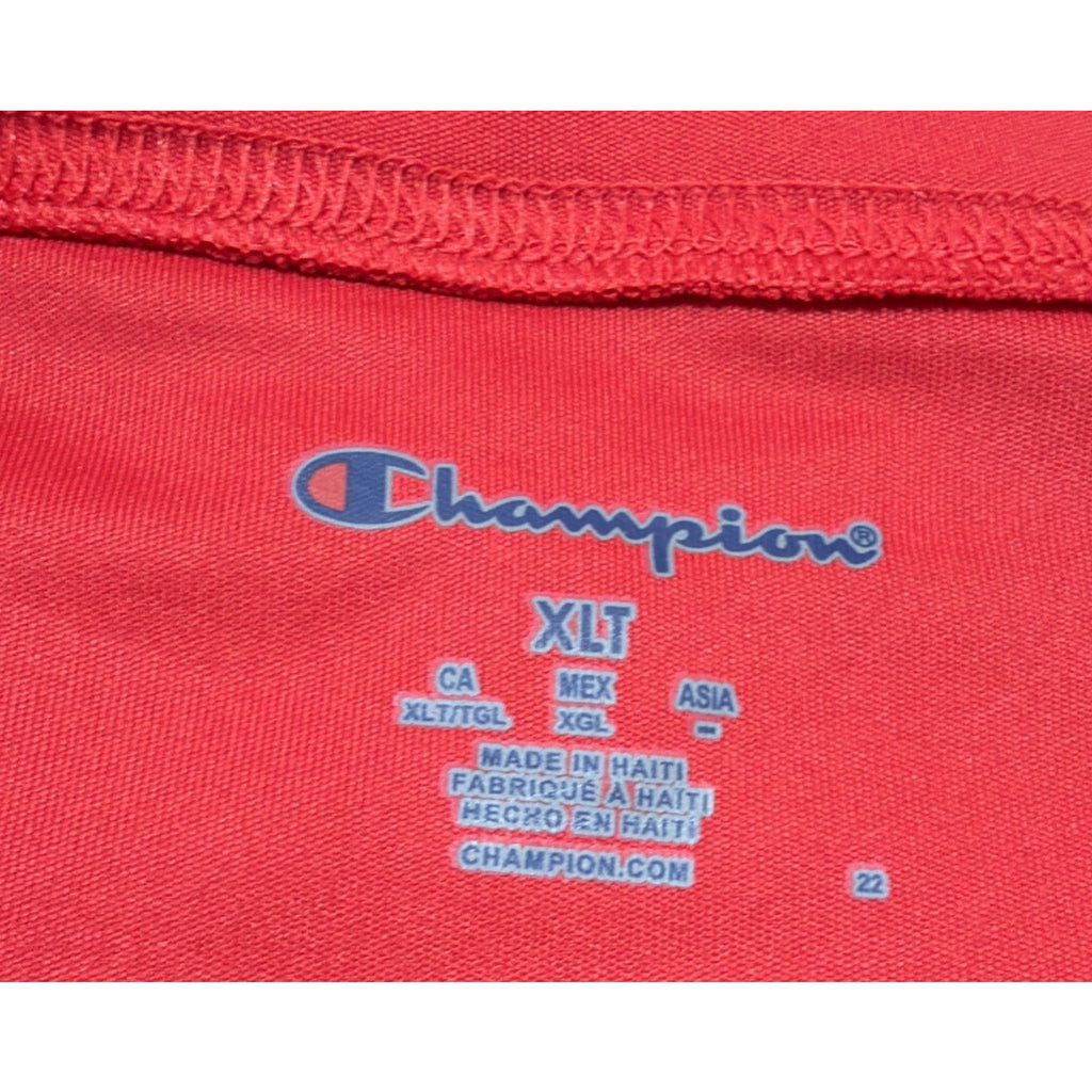 Champion Double Dry Shirt Mens XLT Authentic Athleticwear Red