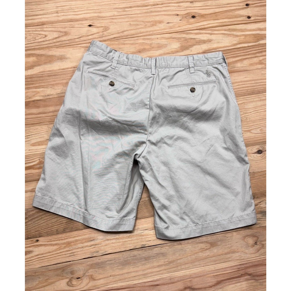 Polo Sport Ralph Lauren 100% Cotton Shorts Size Mens 32 Flat Front
