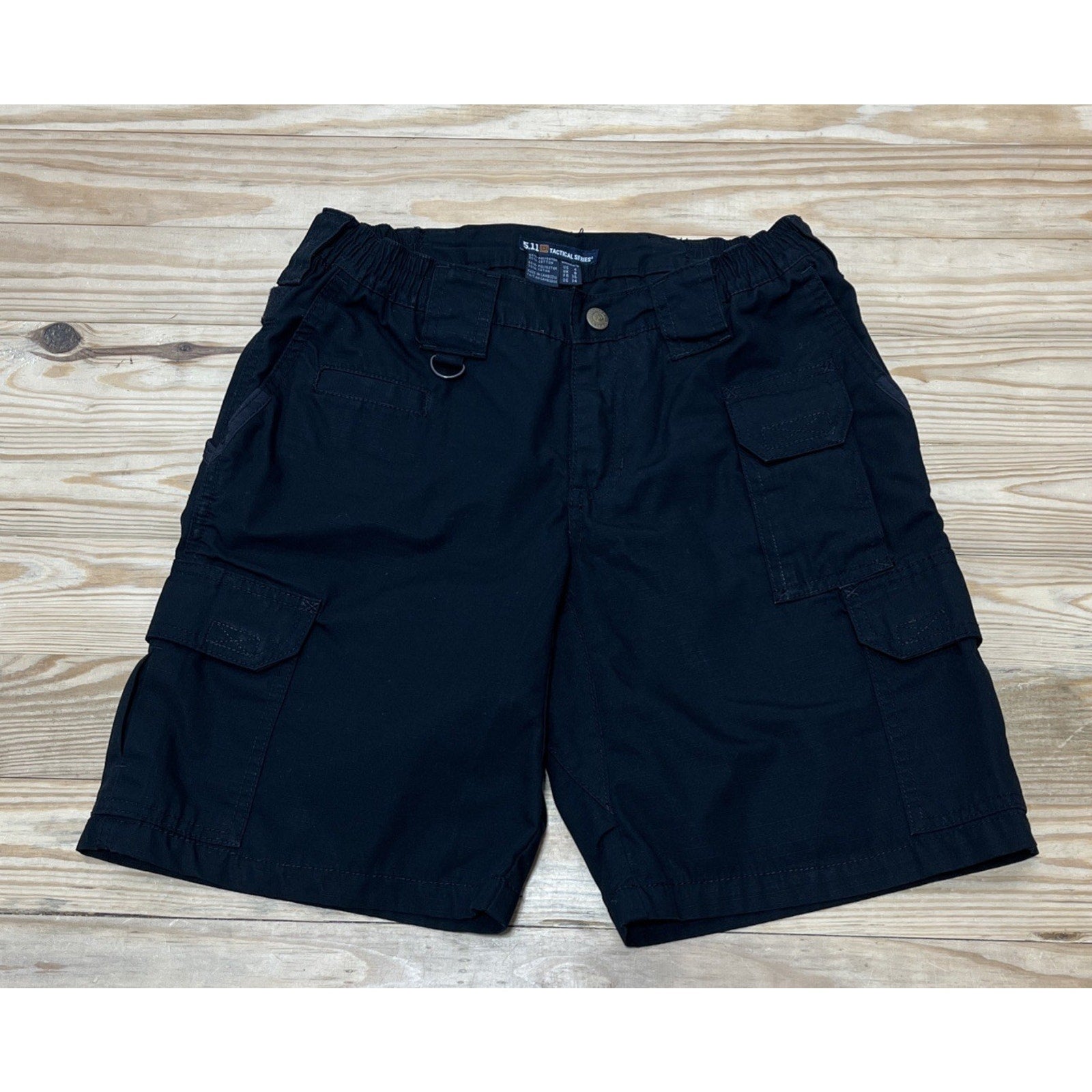 5.11 Tactical Series Cargo Utility Shorts Women's Size 4 Black