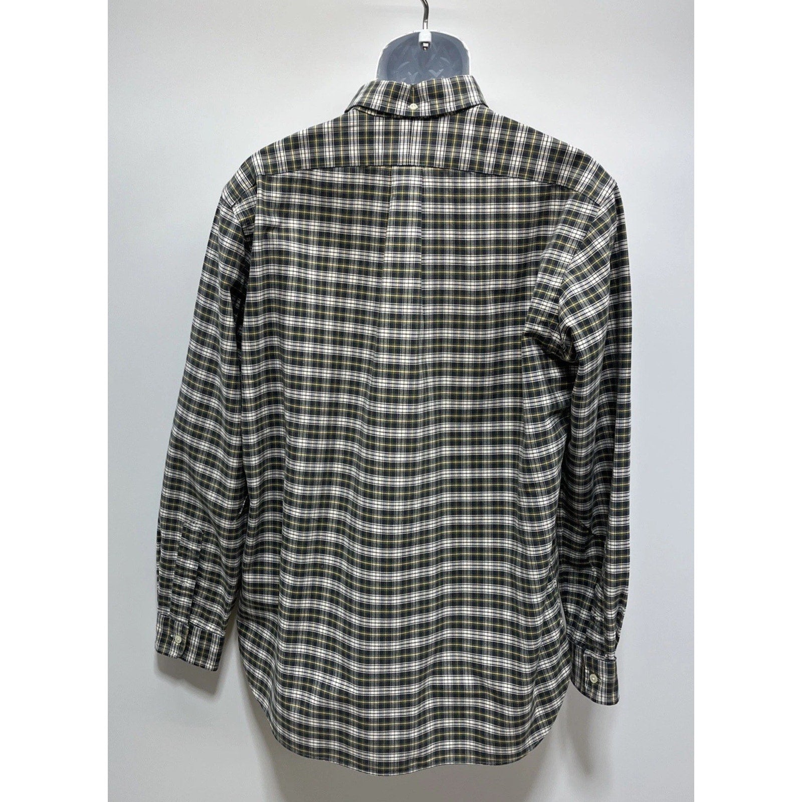 Polo Ralph Lauren Classic Fit Shirt Men L Plaid Pony Logo Long Sleeve Button