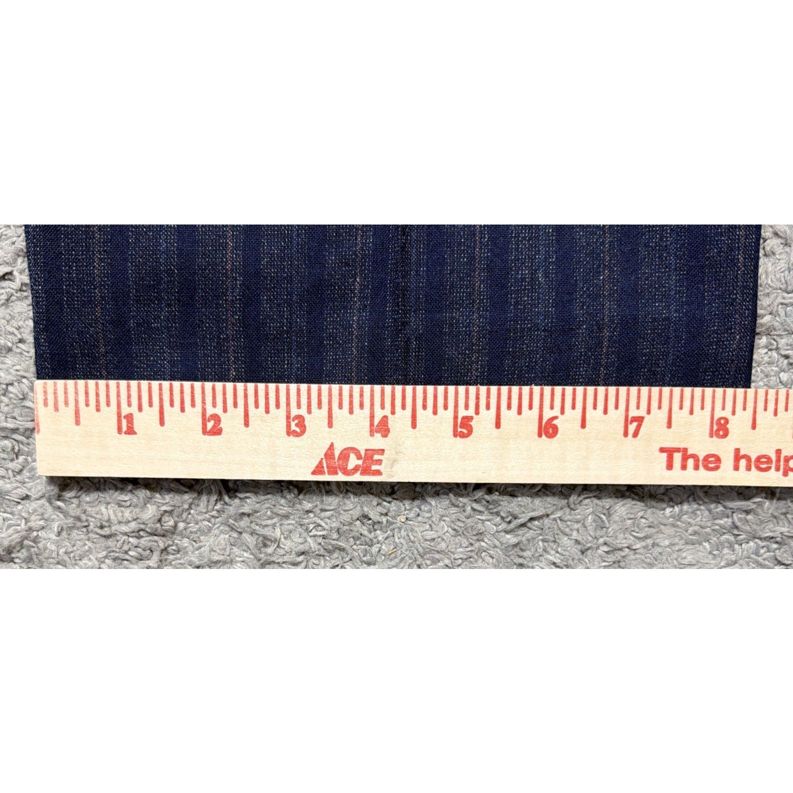 Vintage John Henry Farah Mens Dress Pants 36x34 Blue Pinstripe Slacks NWT Retro