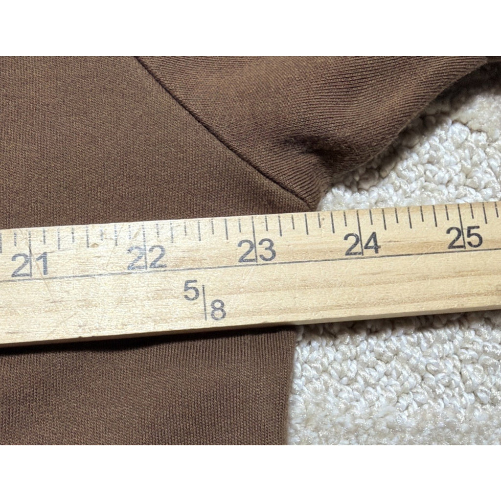 Vtg 1990s Polo Ralph Lauren Jersey Polo Shirt Mens M Brown Short Sleeve Preppy
