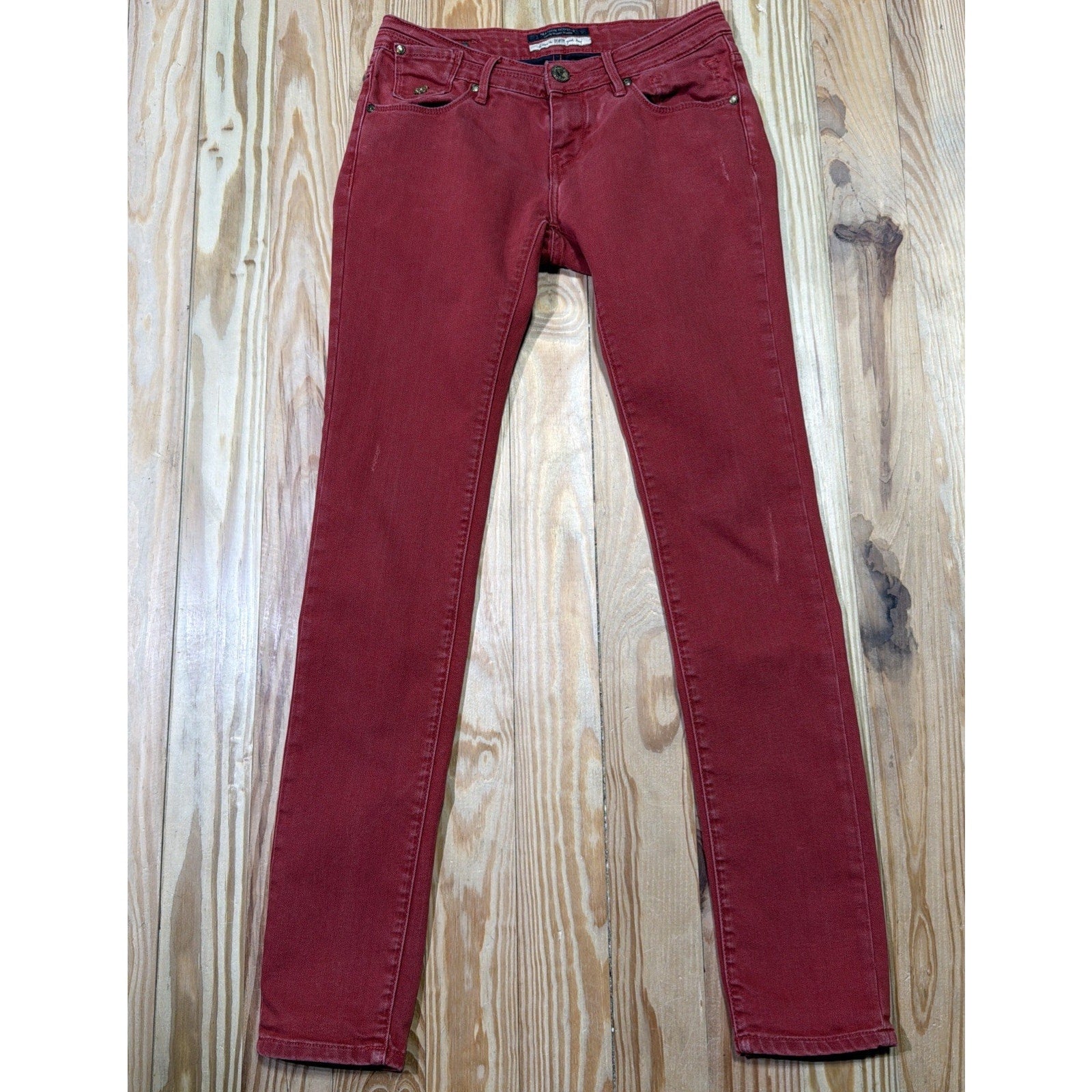 Maison Scotch Amsterdam Blauw La Paris I Enne Women Low Rise Skinny Jeans 26x32