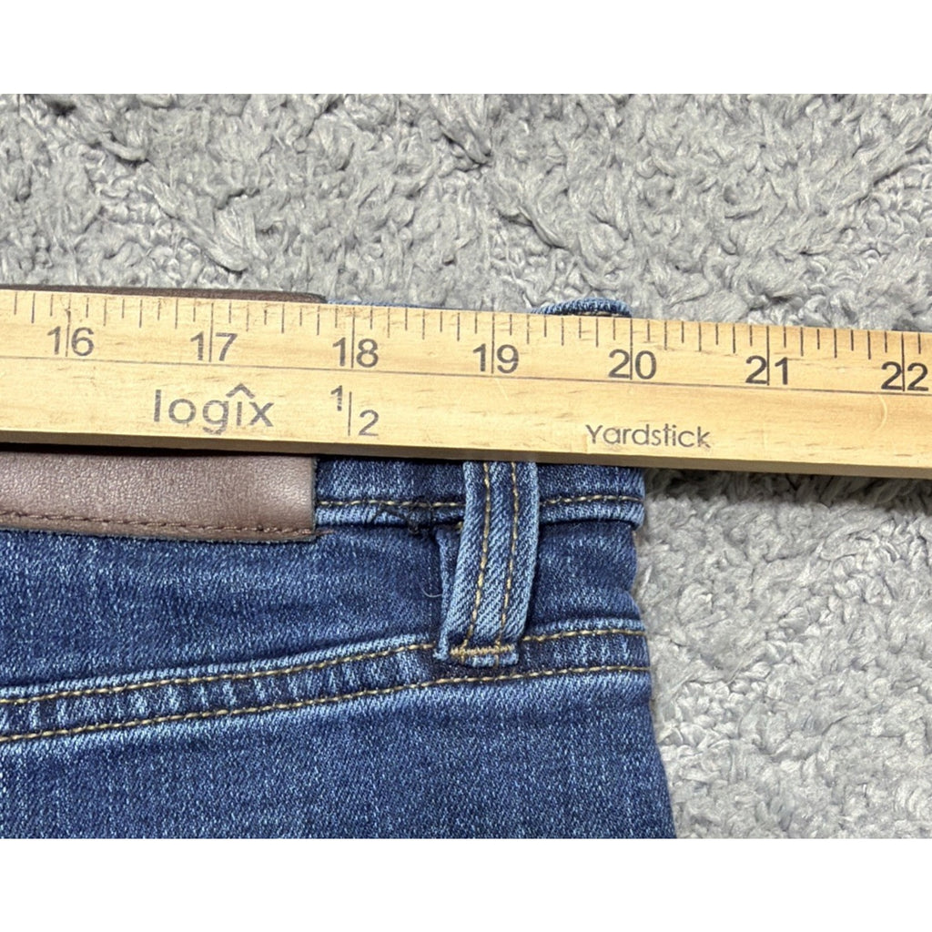 Brothers & Sons Jeans Mens 40x32 Slim Straight Blue Denim Pants Casual