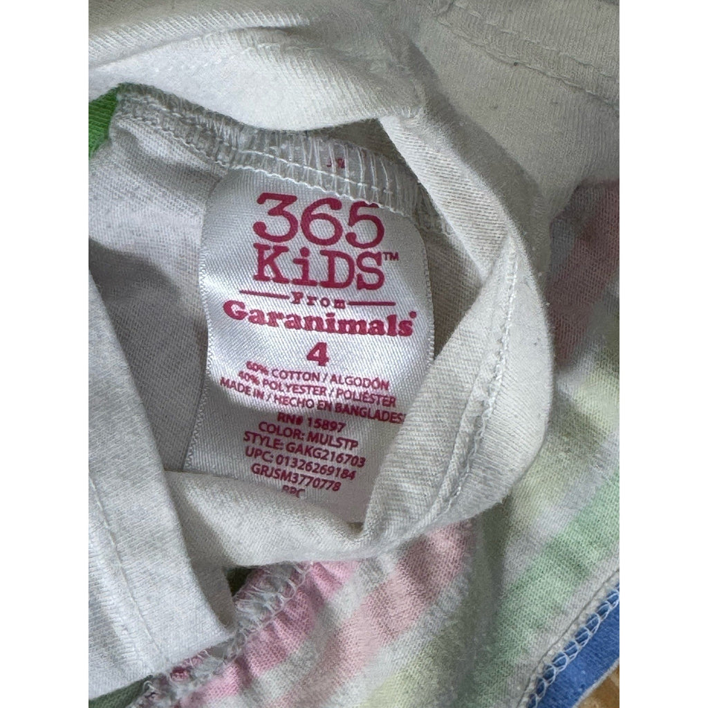 Garanimals 365 Kids Girls Rainbow Skort, 4T