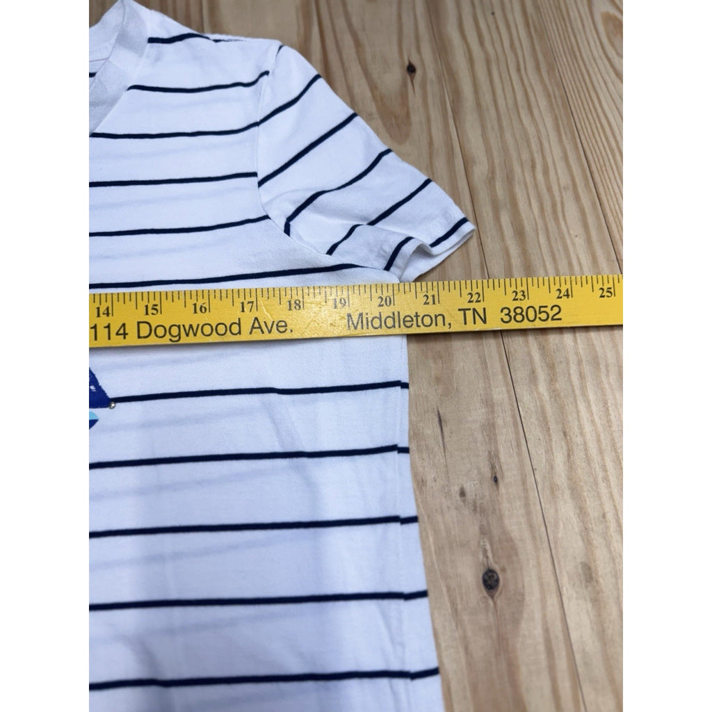 Sun Bay Sailboat Red White & Blue T-shirt Size Small Short Sleeves