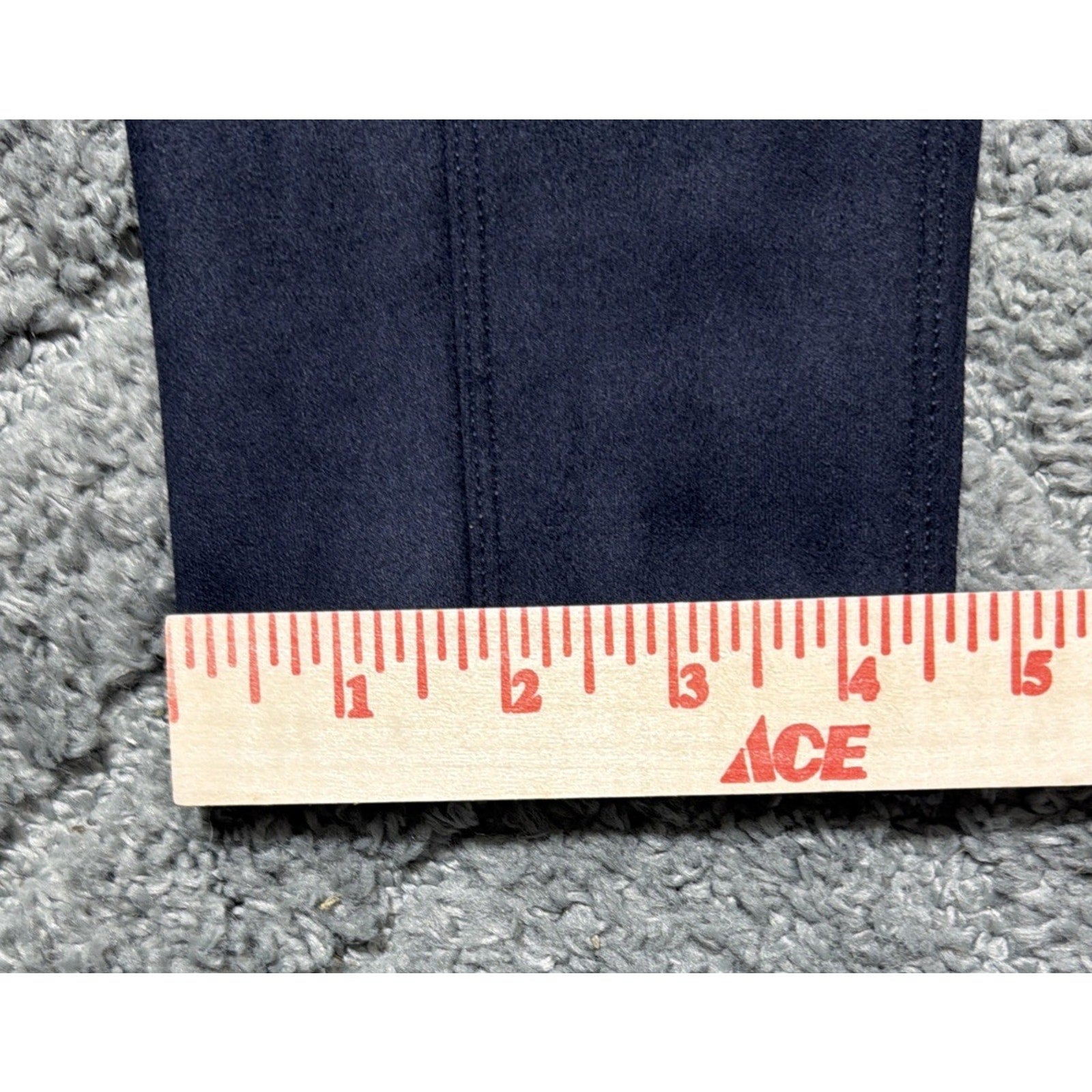 SPANX Women's Faux Suede Leggings Classic Navy New