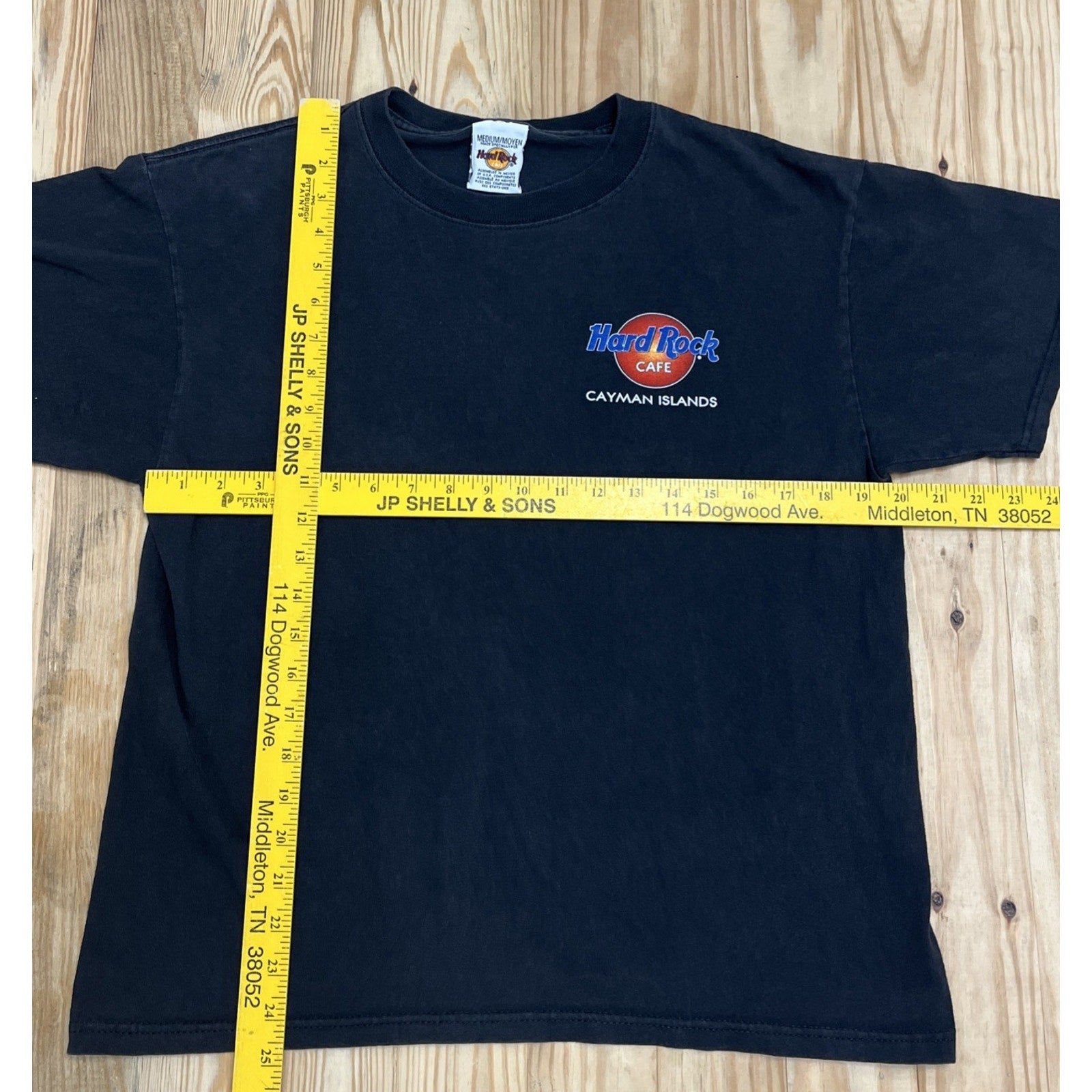 90s VINTAGE HARD ROCK CAFE SHIRT HEAVY TEE CAYMAN ISLANDS M
