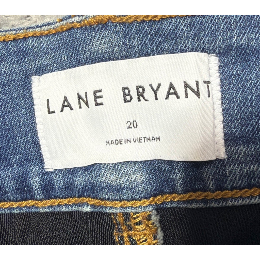 Lane Bryant Tighter Tummy High Rise Straight Jeans Size 20 NWT 40x32 Msrp 89.95