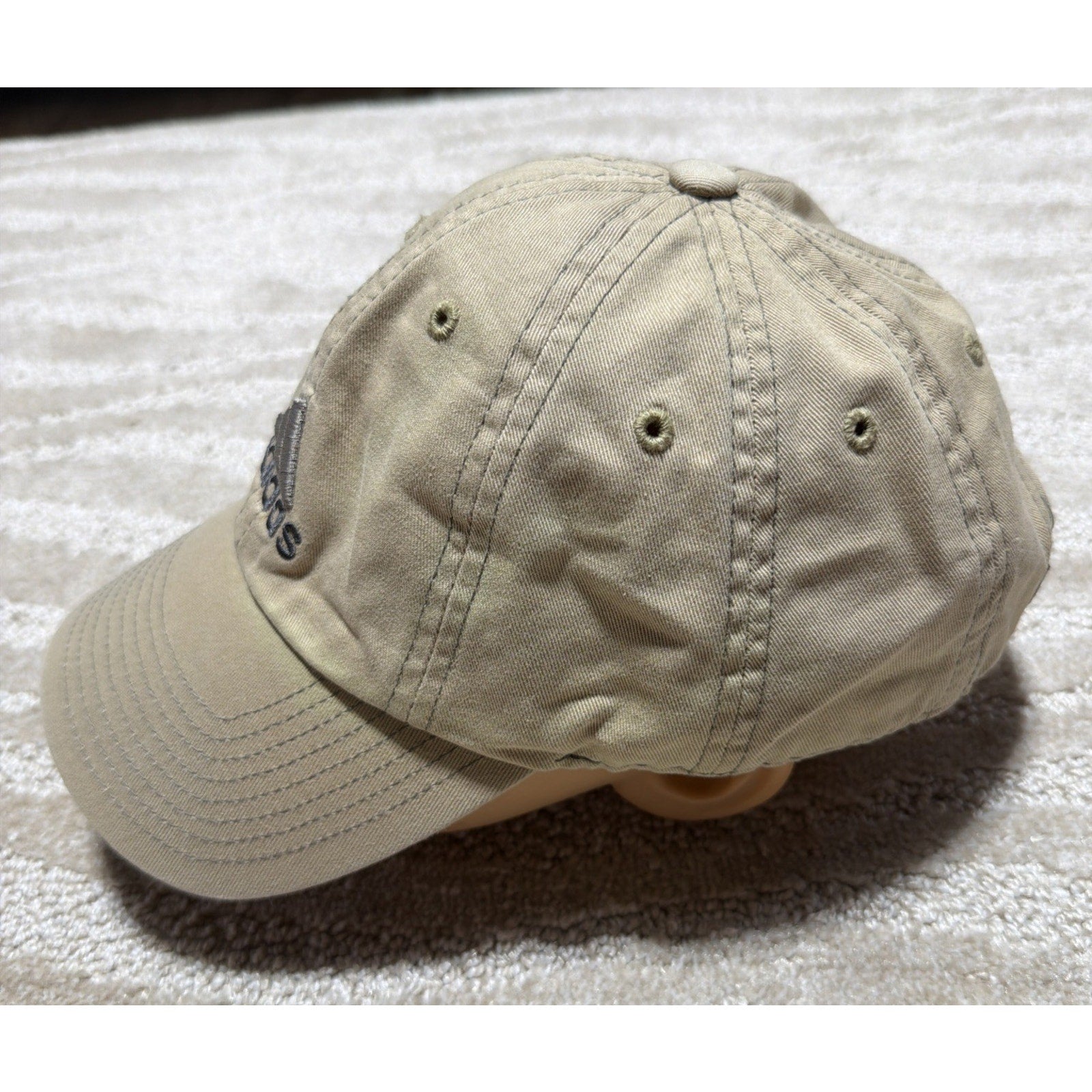 Adidas Climalite Hat Mens Brown Adjustable Mountain Logo Baseball Cap 2013