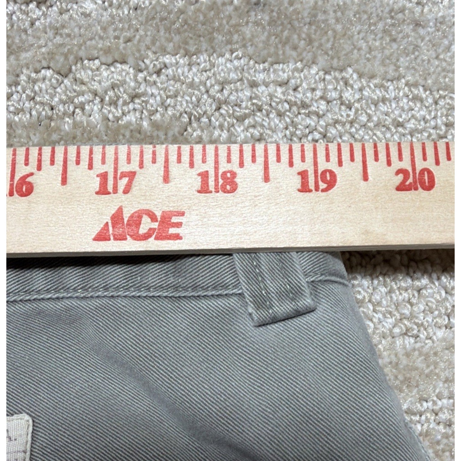 Vintage Polo Ralph Lauren Chino Pants Mens 38x29 Straight Cotton Green